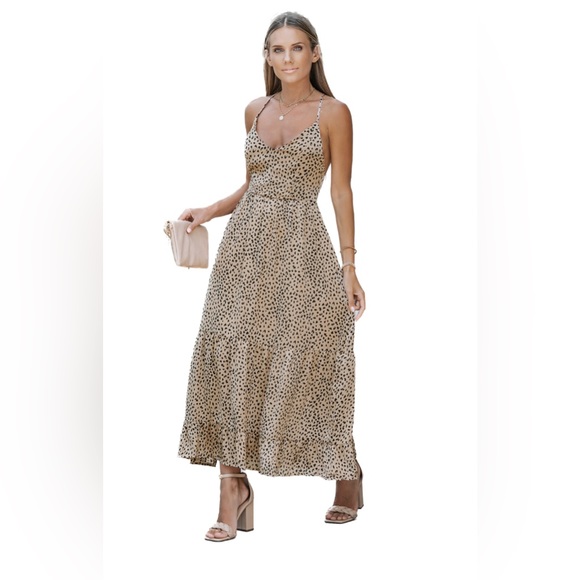 CUPSHE Ayana lace up dress size XL - Picture 2 of 3